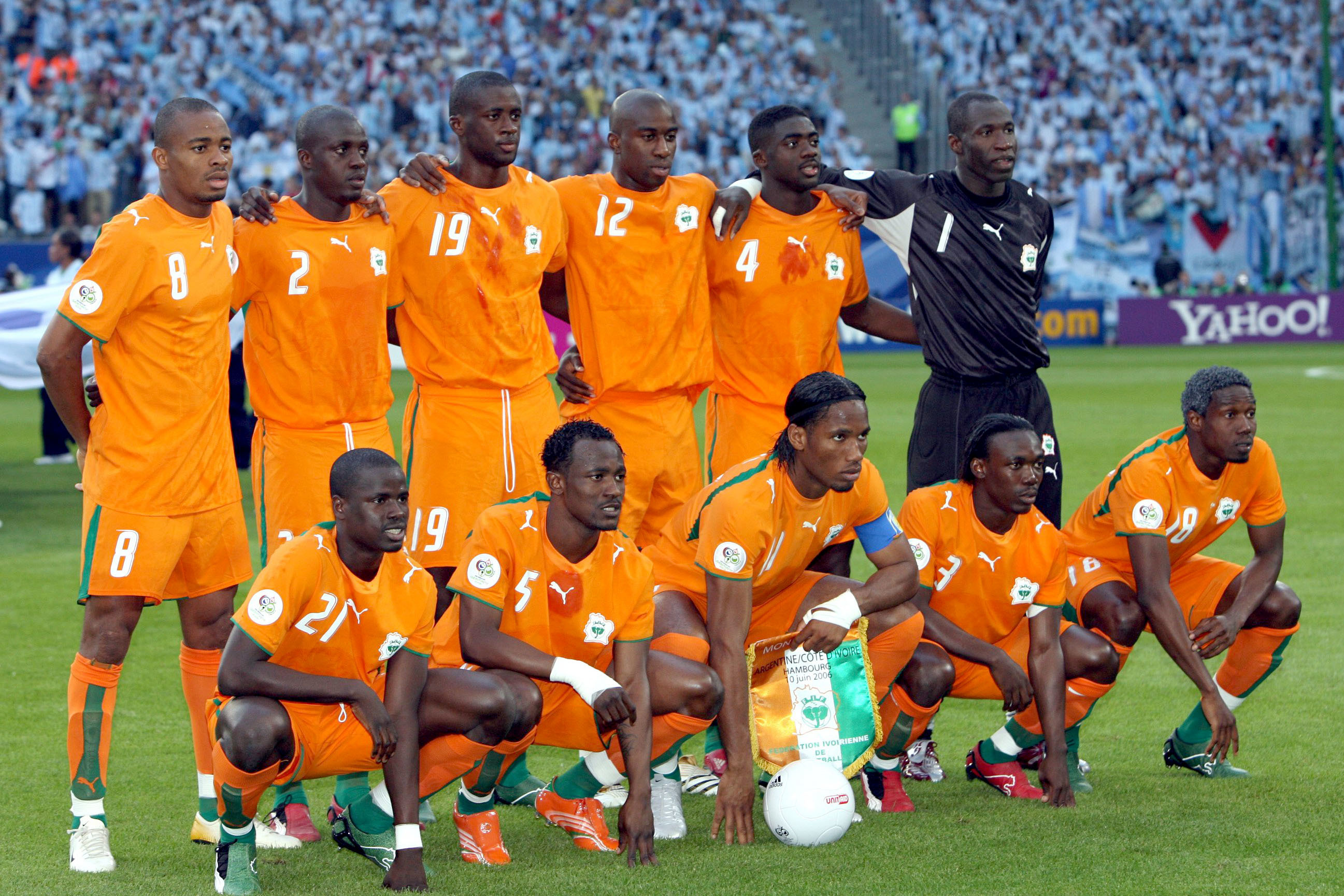 Equipe -10.06.2006 - Argentine / Cote d'Ivoire - Coupe du Monde 2006