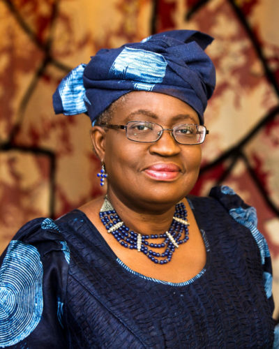 Ngozi Okonjo-Iweala (Nigeria),  ministre de l'Economie et des Finances. Au Forum sur le partenariat entre l'Afrique et la France à Bercy le 06.02.2015. © Bruno Levy