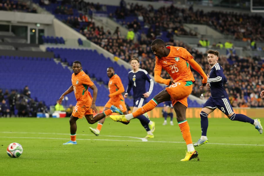 Eléphants : La Côte d&rsquo;Ivoire s&rsquo;impose devant l&rsquo;Ecosse en amical