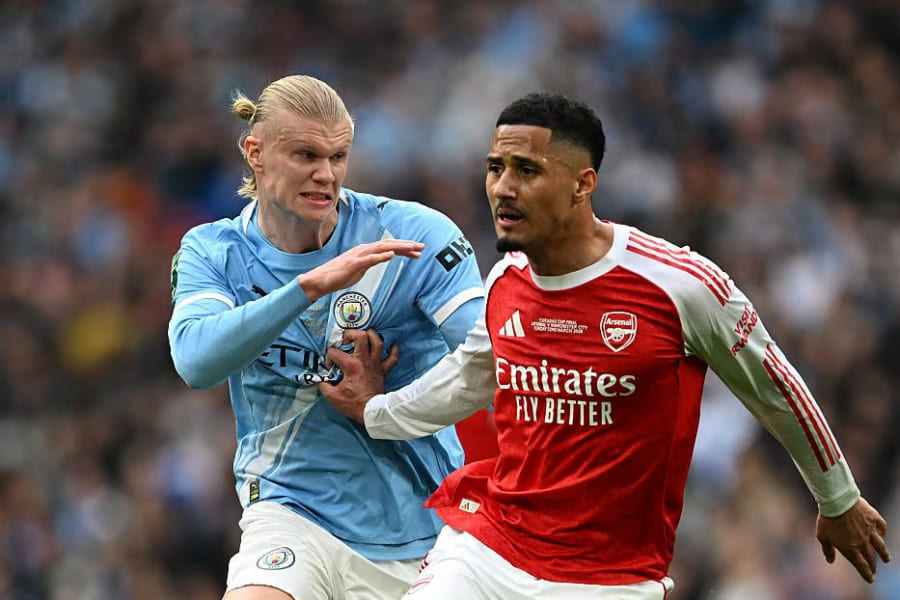 Pronostic Man City – Arsenal : cote 1,67 et compos probables du choc de Premier League