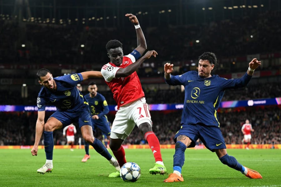 Arsenal vs Atlético. Site officiel du club londonien