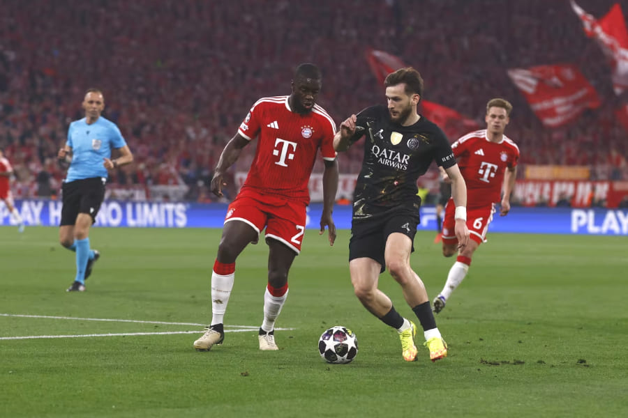 Paris gagnants à 4,35 dans le match Bayern-PSG